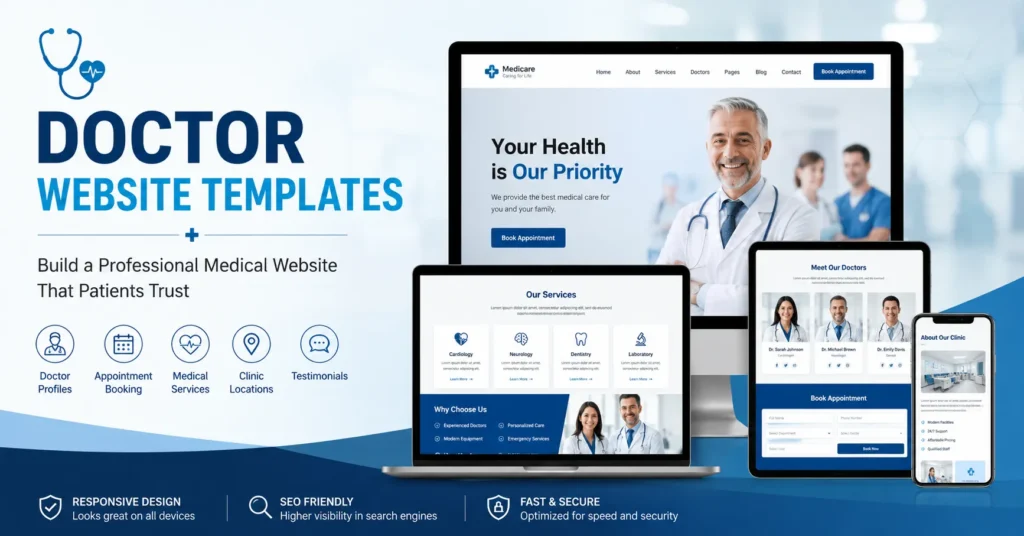 doctor website templates