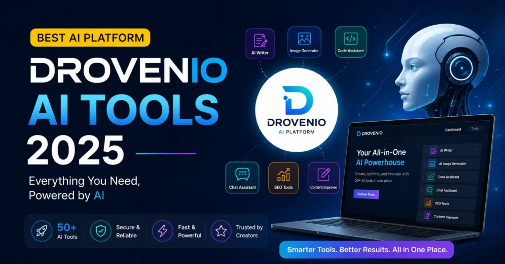 drovenio ai tools 2025